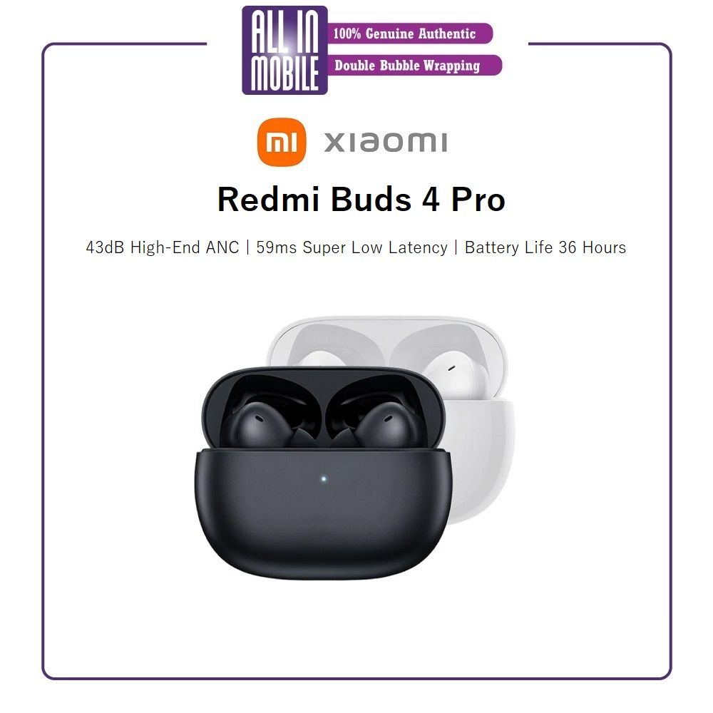 Redmi Buds 4 Pro TWS 43dB Intelligent ANC Earphones Bluetooth 5.3 Audio
