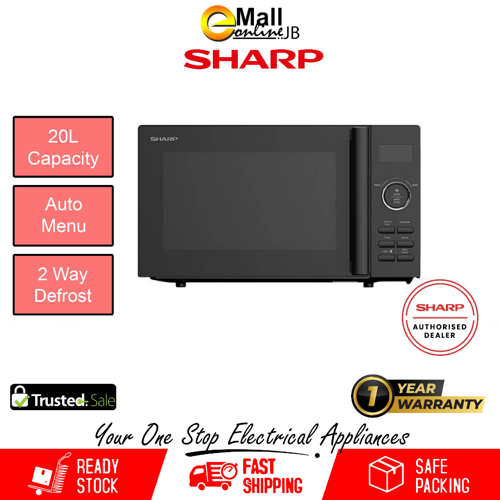 Sharp R2021GK New Model Microwave Oven | 20L | Table top Microwave ...