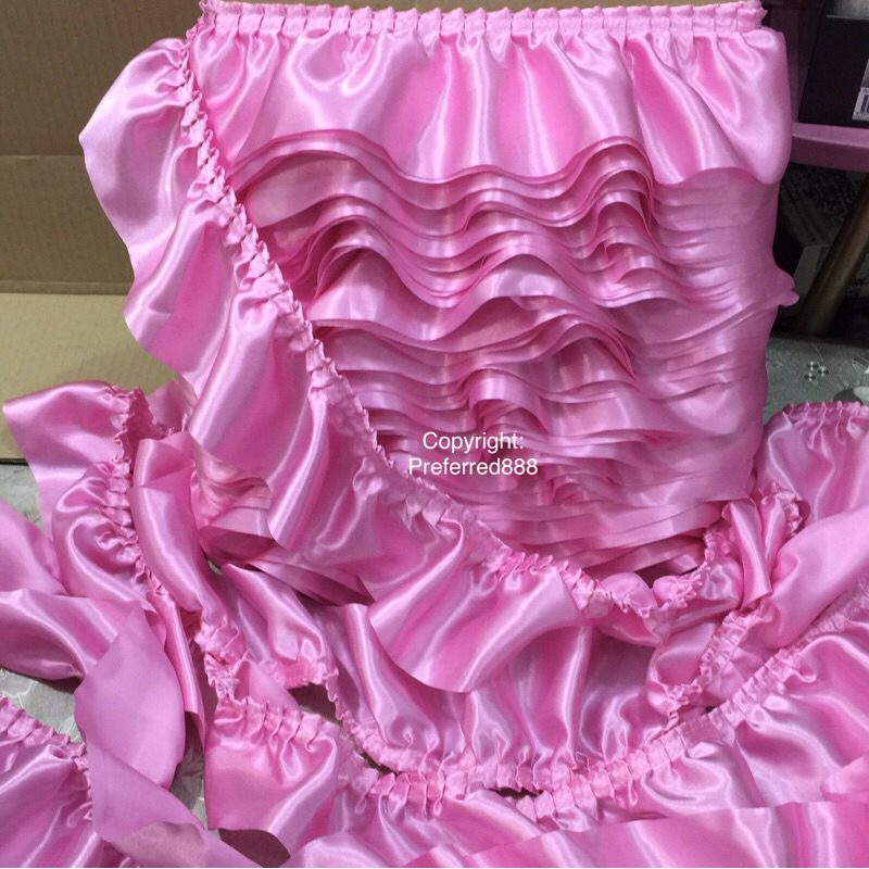 ️ ROPOL / RAPUN RENDA Kedut Siap * RUFFLE LACE * jenis Kain SATIN ...