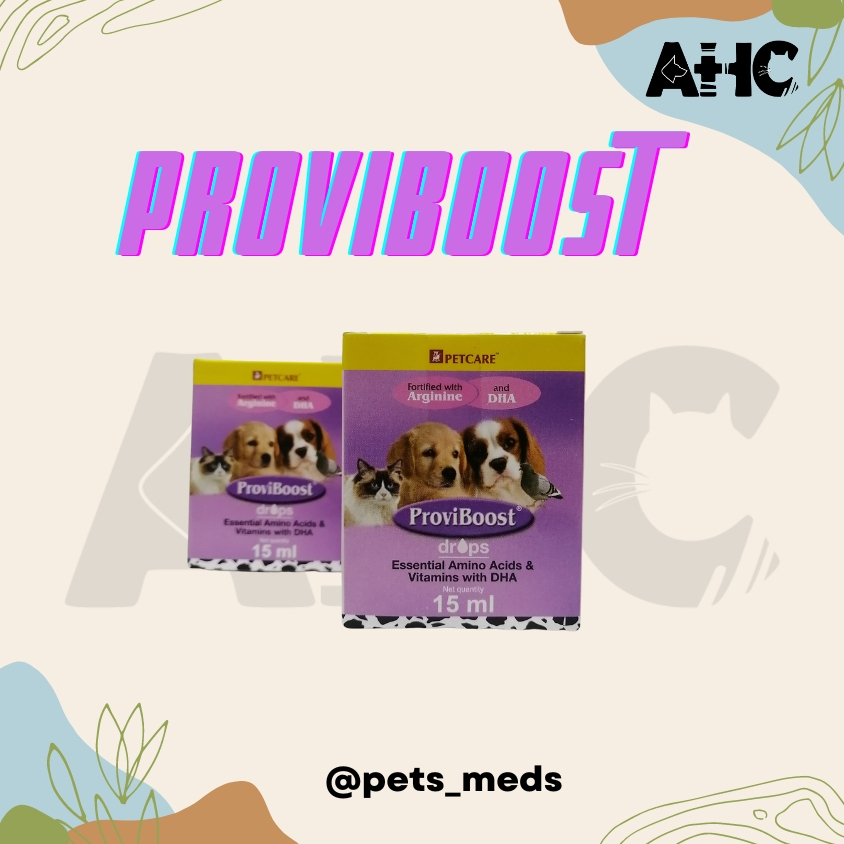 ProviBoost Drops 15ml// Syrup 200ml (Vitamin Booster Untuk Haiwan