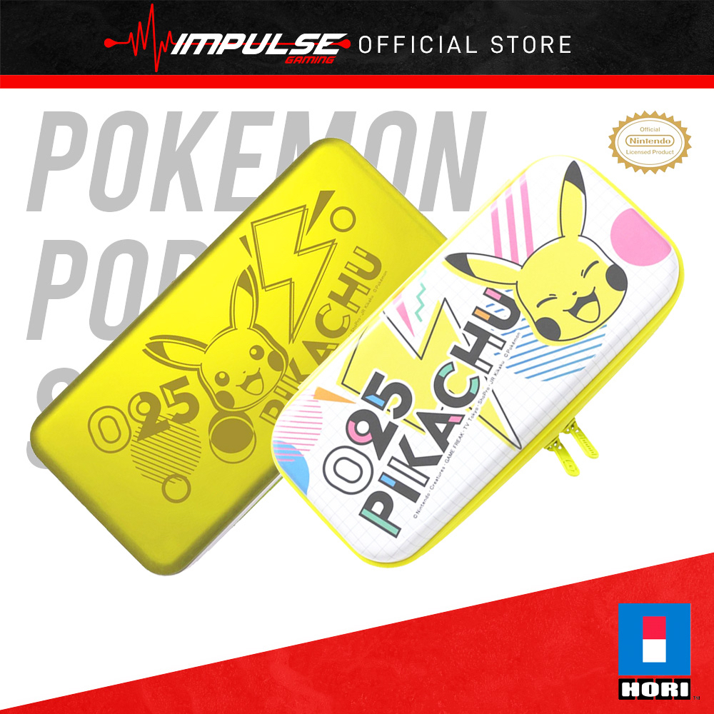 Hori nintendo switch pikachu alumi clearance case