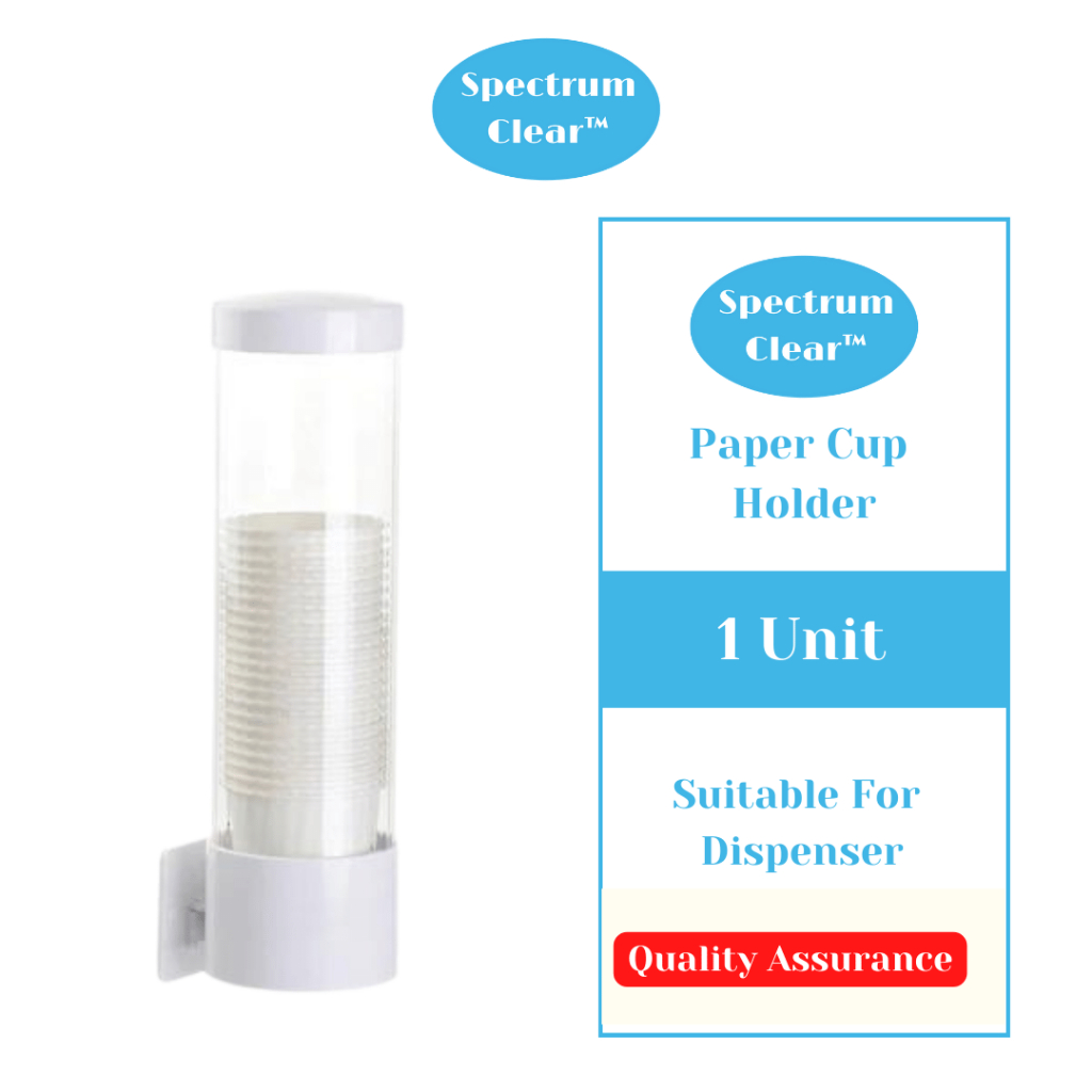 Paper Cup Holder Cone Cup Holder Cup Holder Water Dispenser Accessories Spectrum Clear