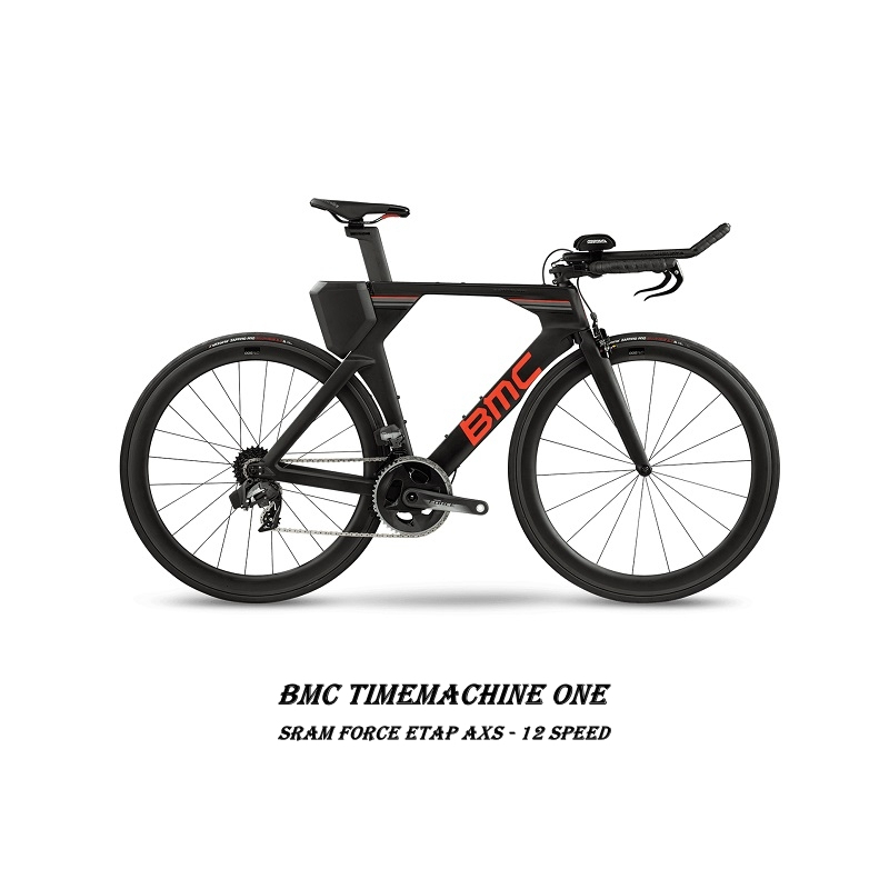 BMC Timemachine ONE Aero / Triathlon Bike cbn red gry (Triathlon Bike
