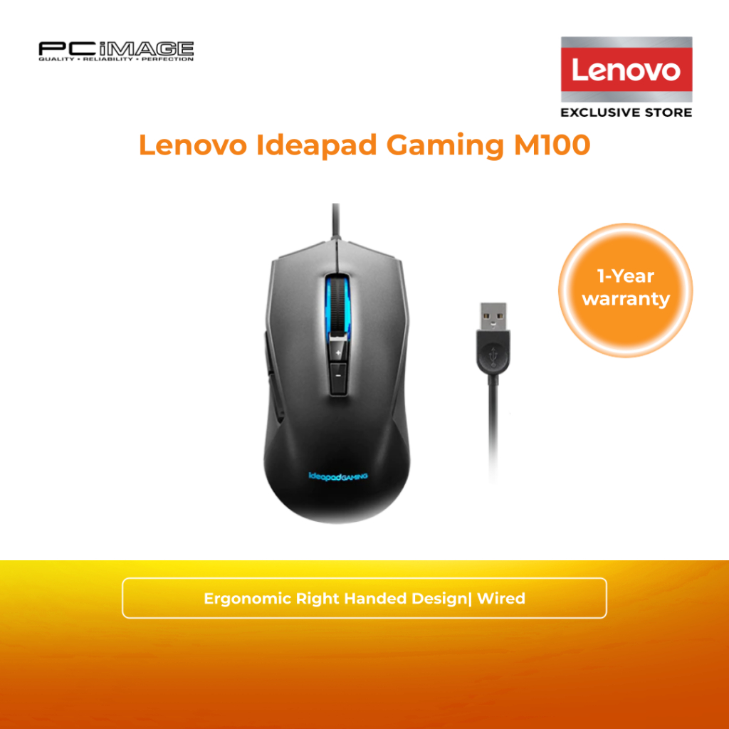 Lenovo IdeaPad Gaming M100 RGB Mouse 1Yr Warranty Shopee Malaysia