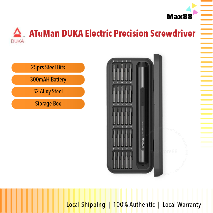 ATuMan DUKA Electric Precision Screwdriver E1 Kit Type-C Rechargeable ...