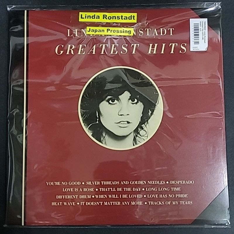 Linda Ronstadt Greatest Hits Lp Shopee Malaysia