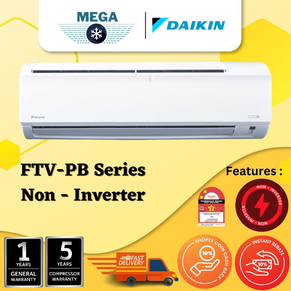 Latest Model Daikin Aircond R Hp Hp Ftv Pb Series Non