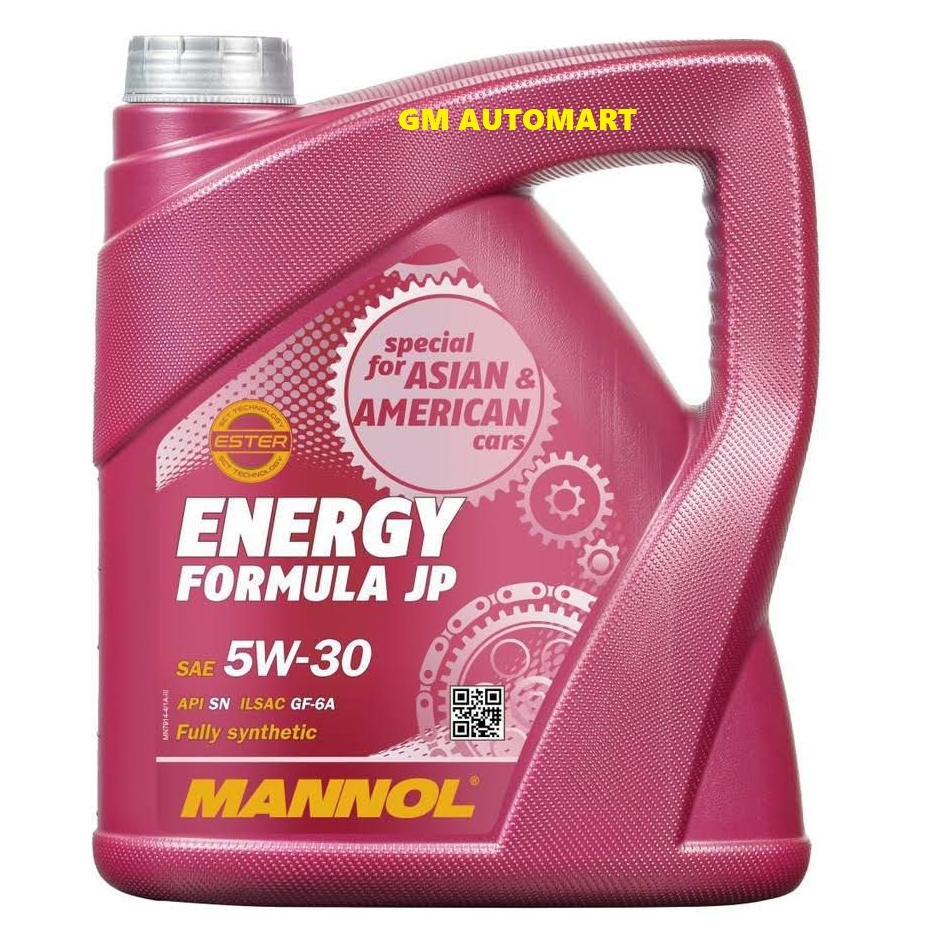 MANNOL ENERGY 5W30 7511 FULL SYNTHETIC ENGINE OIL GERMANY 4L Shopee Malaysia