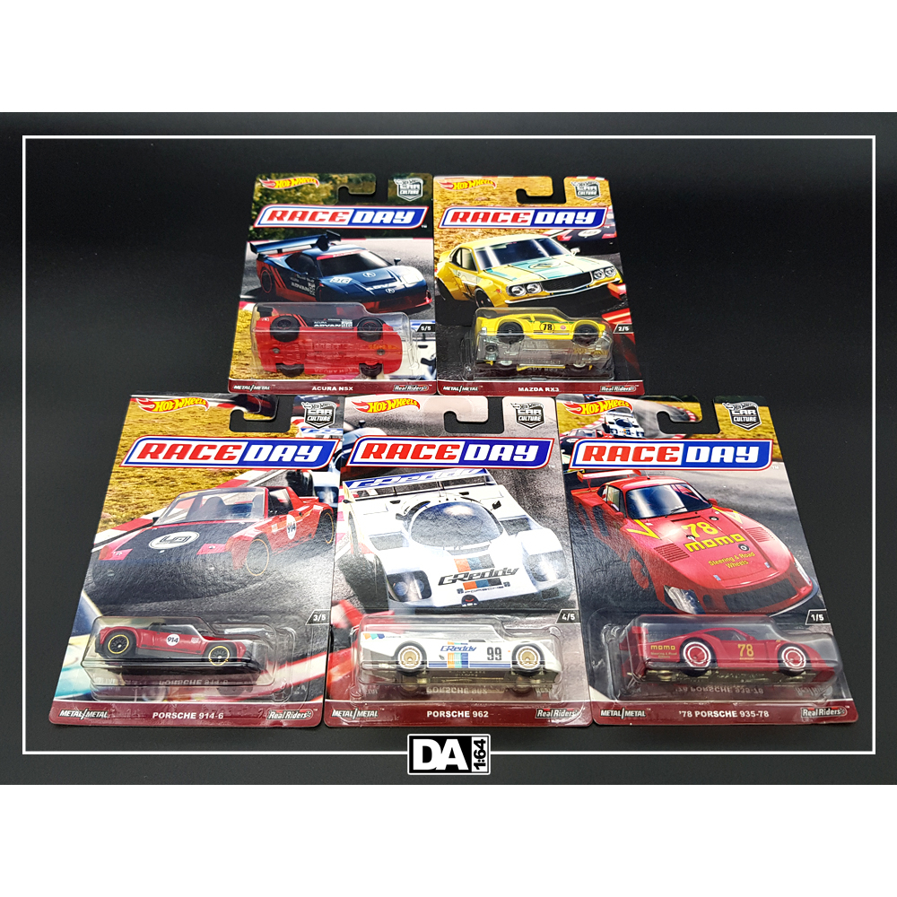 HOT WHEELS Car Culture-Race Day Set of 5 pcs | Shopee Malaysia