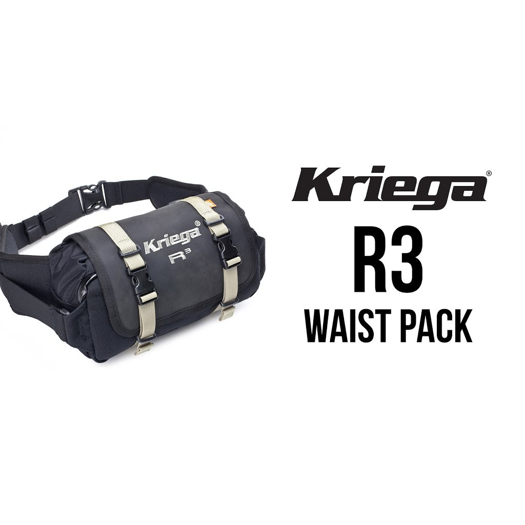 KRIEGA R3 WATERPROOF WAIST BAG PREMIUM QUALITY READY STOCK