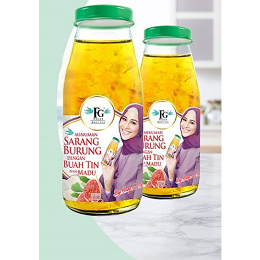 FG WALET Premium Collagen Plus Bird's Nest Drink (Kurma & Madu