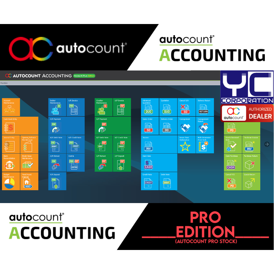 AutoCount Accounting V2 Pro Edition (AutoCount Pro Stock) | Shopee Malaysia