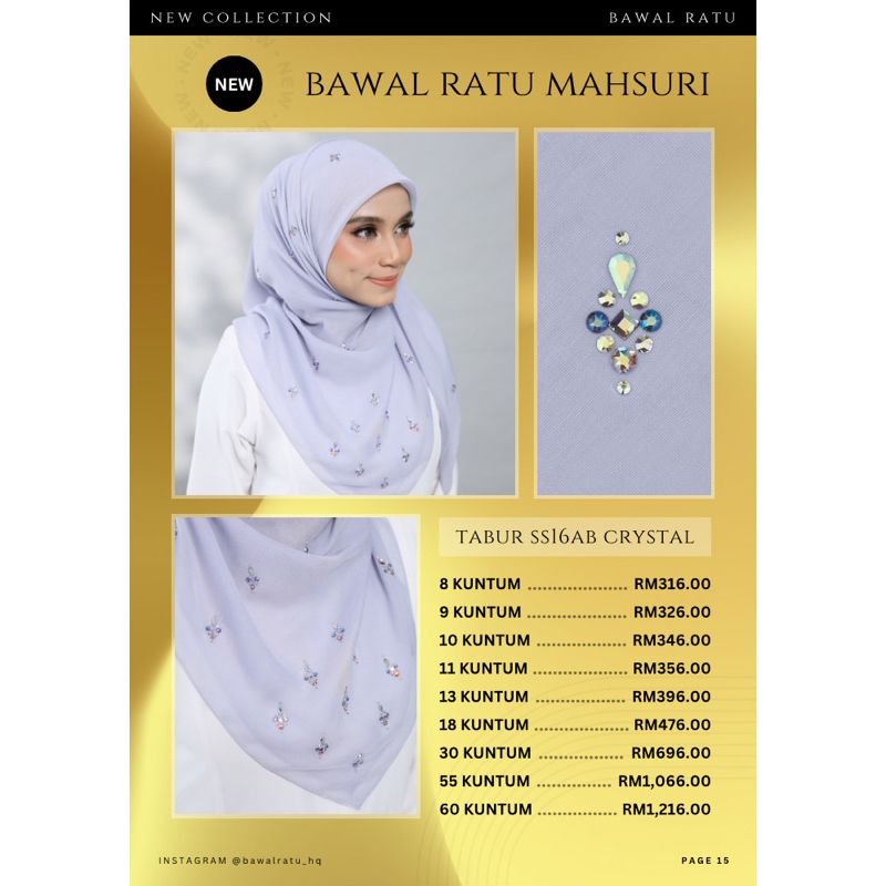 BAWAL RATU MAHSURI (TABUR) | Shopee Malaysia