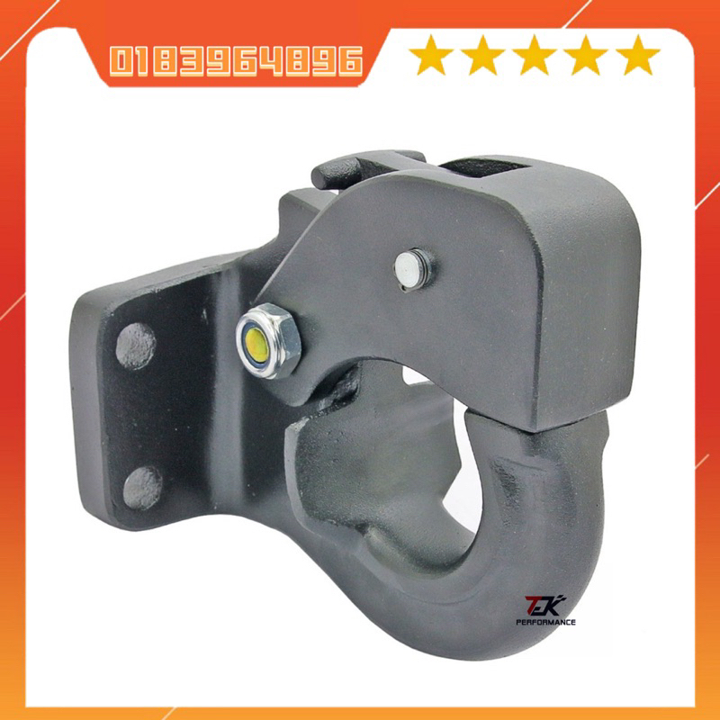 10 Ton Tow Pintle Hook Rigid Type Towing Hook Hitch Towing 4WD Truck