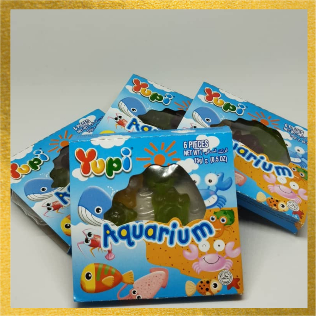 *clearance* ⭐ ready stock ⭐ Yupi Aquarium animal shapes gummies ...