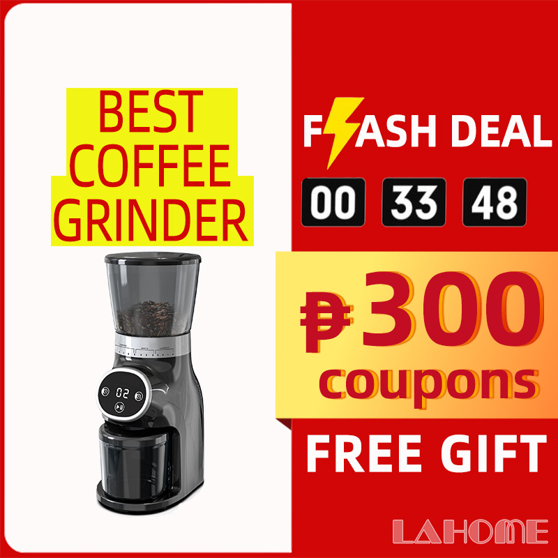 🎁 LAHOME Electric Burr Coffee Bean Grinder Machine Espresso Grinder 31
