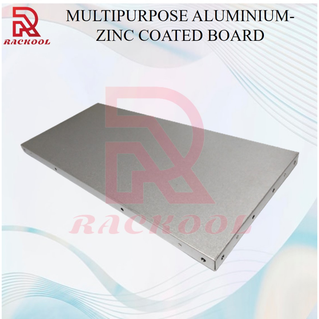 Rackool Multipurpose Aluminium Zinc Galvanized Steel Metal Board Steel Plate Papan Besi 9251