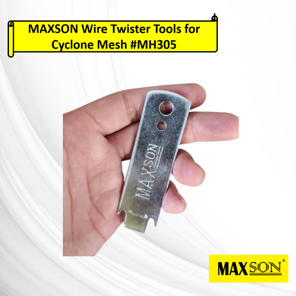 Crilight MAXSON Wire TwisterTools for Cyclone Mesh #MH305 Maxson ...
