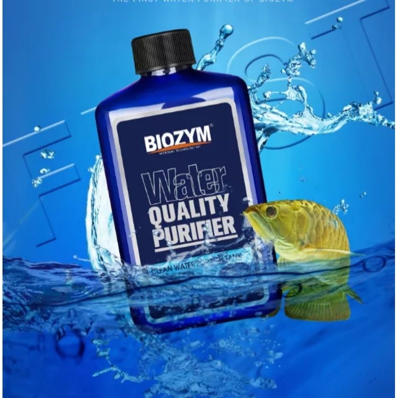 **BIOZYM** Water Quality Purifier Cleaning Solution In Aquariums