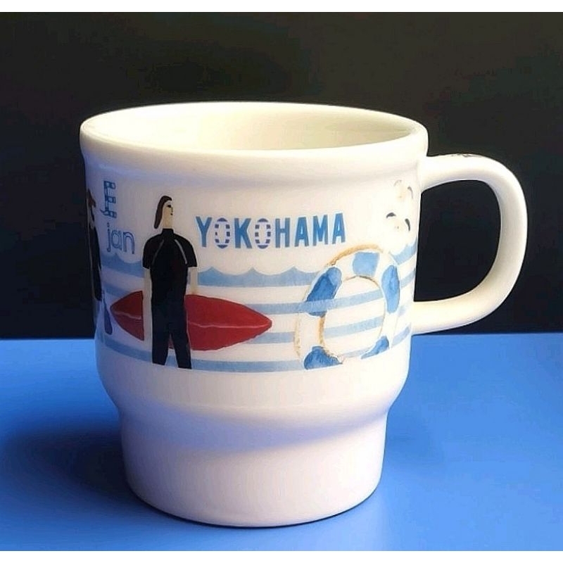 Starbucks Vintage Japan Geography Series 2016 Yokohama City Mug Shopee Malaysia