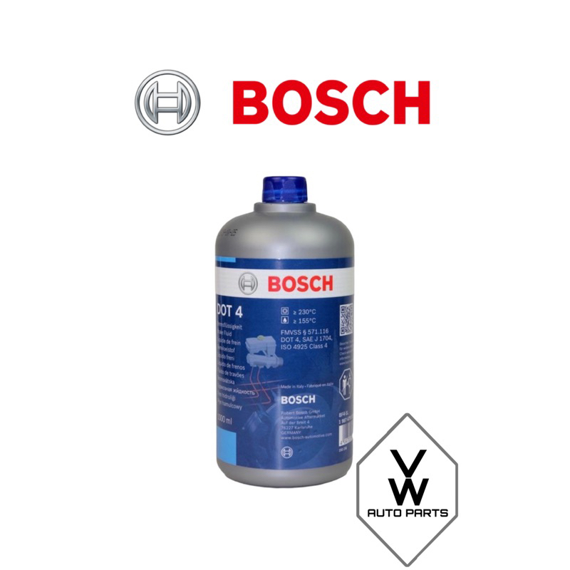 ( 100% ORIGINAL ) GENUINE NEW STOCK BOSCH DOT 4 BRAKE FLUID BRAKE OIL ...