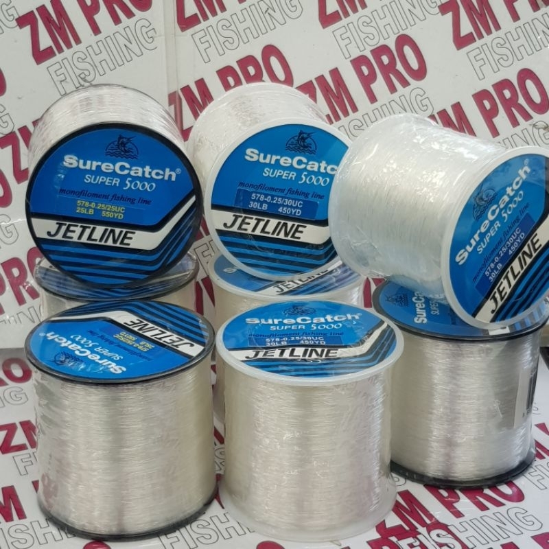 SURECATCH SUPER 5000 JETLINE Monofilament Fishing Line/ Tali tangsi ...