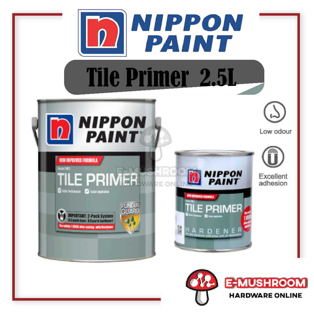 5L Nippon Paint EA7 epoxy floor paint cat lantai rumah cat lantai simen ...