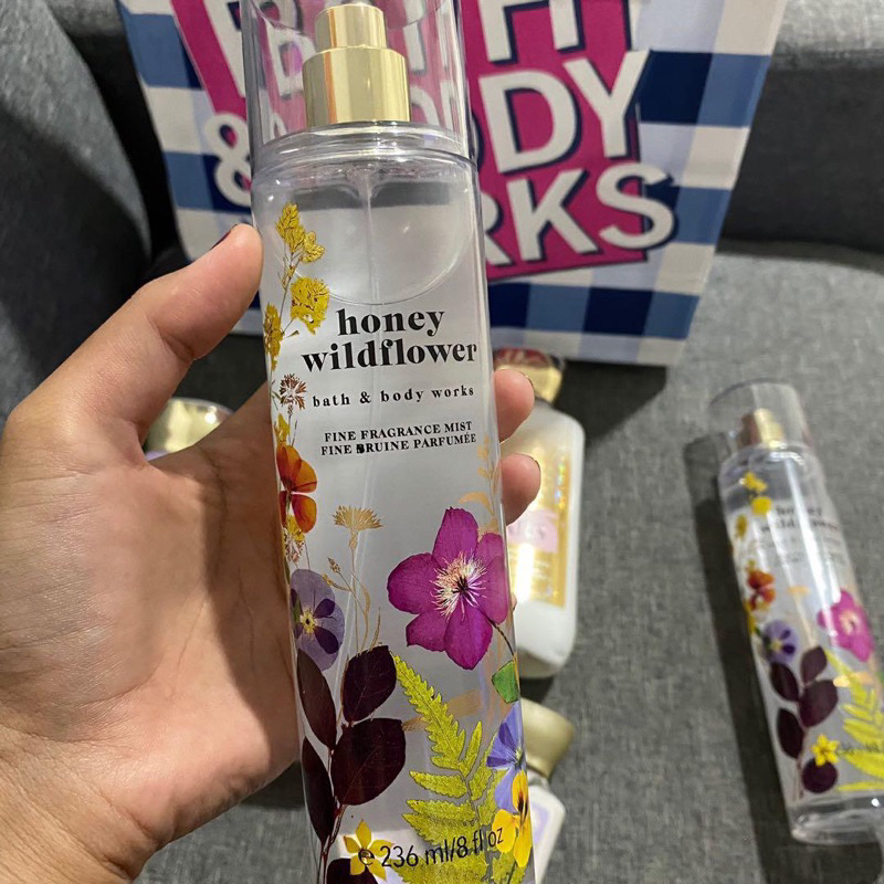 ORIGINAL BODY & BATH WORKS HONEY WILDFLOWER PERFUME 💯 Shopee Malaysia