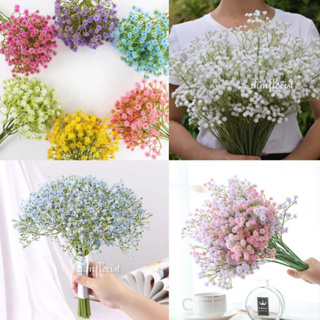 Artificial Baby Breath Gypsophila Flowers Bouquets Real Touch Flowers for  Wedding Party DIY Wreath Floral Arrangement Home Decoration - China  Hydrangea and Artificial Flowers Bouquet price