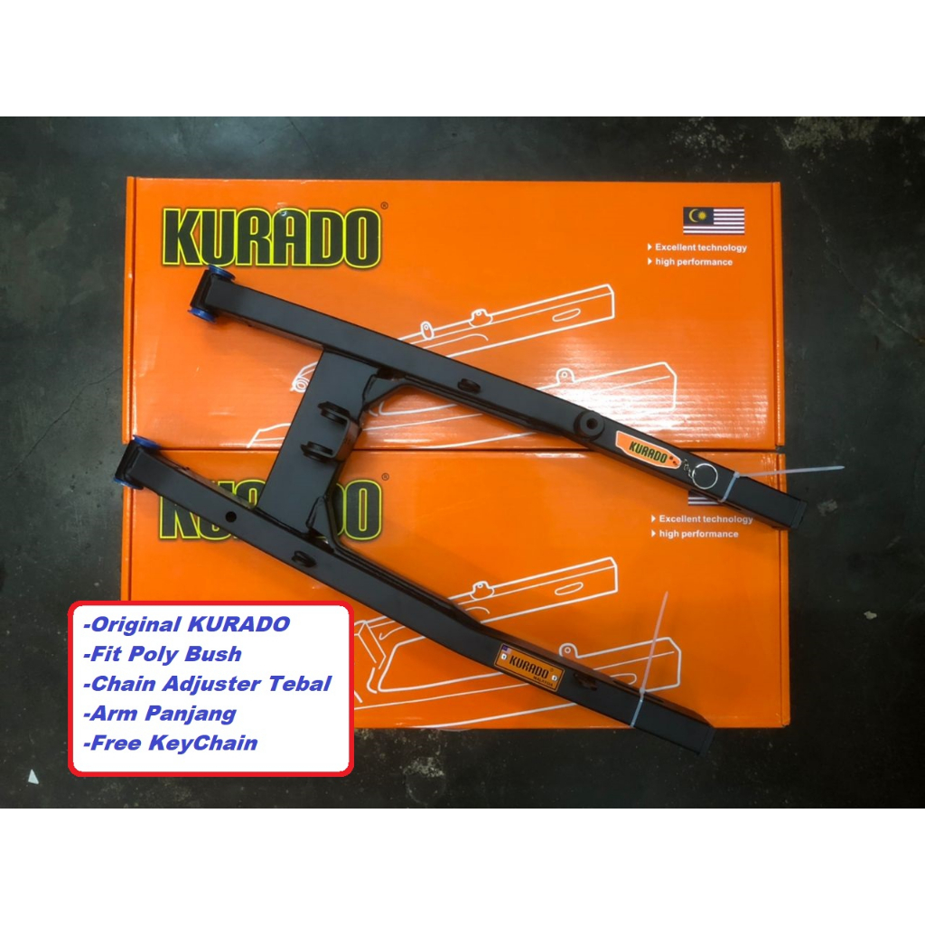 Ori KURADO Y15 Y16 ARM PANJANG 2 inch STANDARD RACING INCI YAMAHA Y150 ...