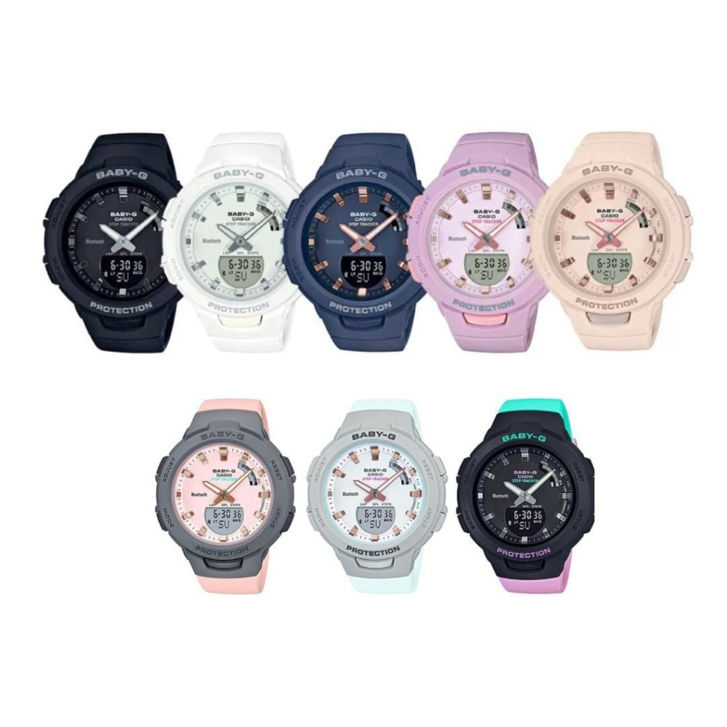 Casio Baby G BSA B100 with Step Tracker and Bluetooth Shopee Malaysia