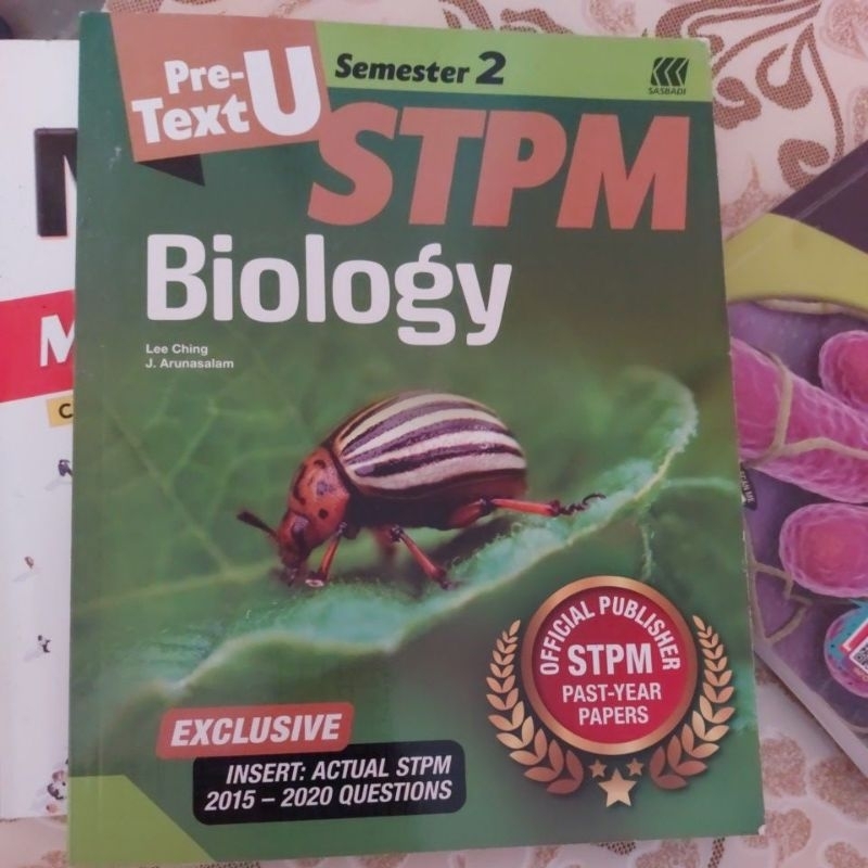 sasbadi stpm biology | Shopee Malaysia