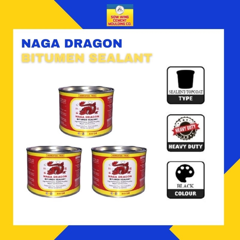 NAGA DRAGON BITUMEN SEALANT (440GM) | Shopee Malaysia