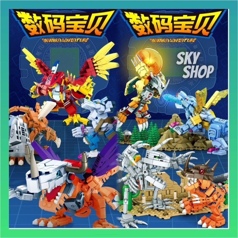 ⚠️现货⚠️ReadyStocks DIGIMON building blocks toys Sembo