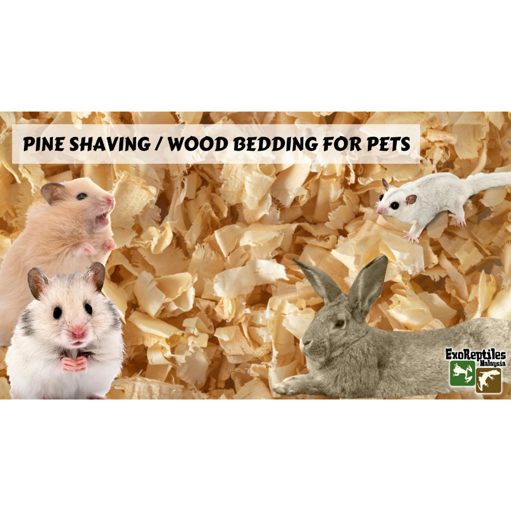 PINE SHAVING WOOD BEDDING FOR SMALL MAMMALS 8L 20L