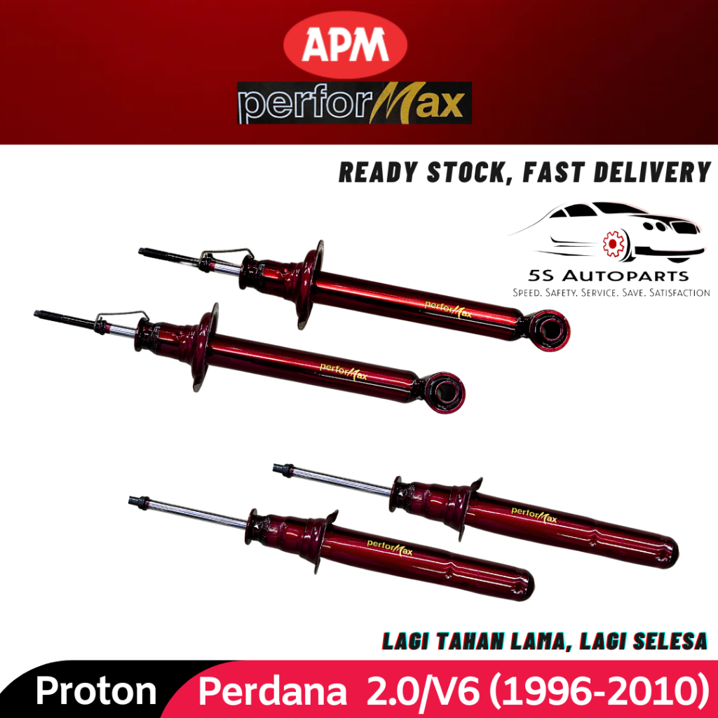 APM Performax Proton Perdana V6 Front/Rear Heavy Duty Sport Absorber