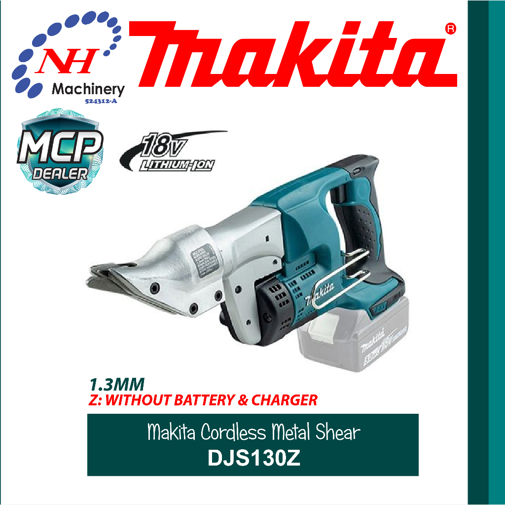 Makita DJS130 RFE/Z - Cordless Metal Shear | Shopee Malaysia