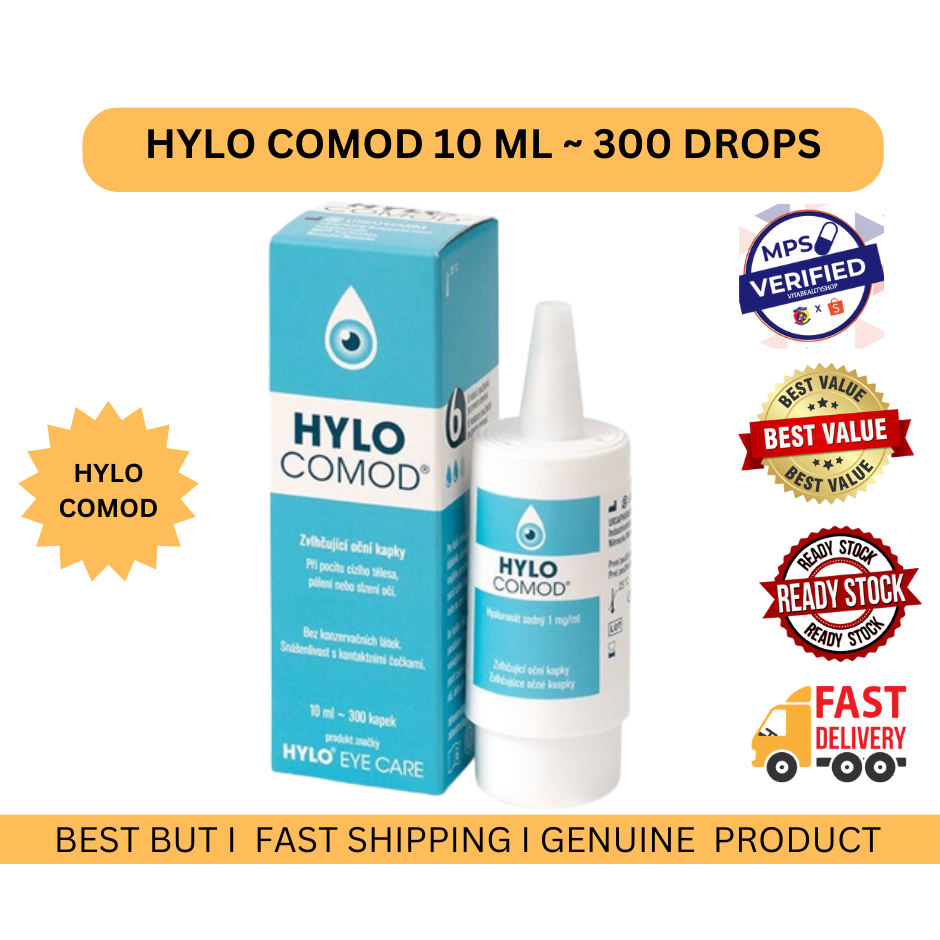 Hylo-Comod Eye Drops 10ml | Shopee Malaysia