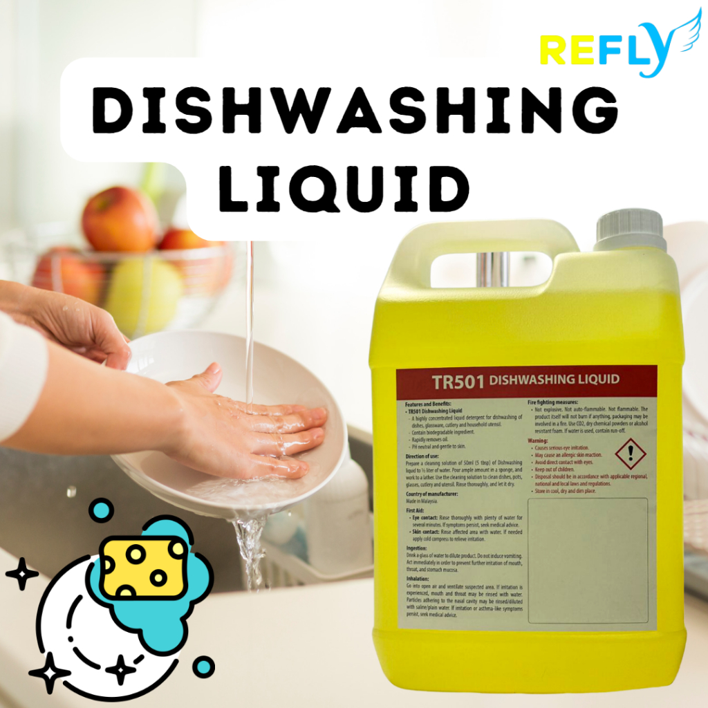 Dishwashing Liquid Remove oil Lemon 5L | Shopee Malaysia