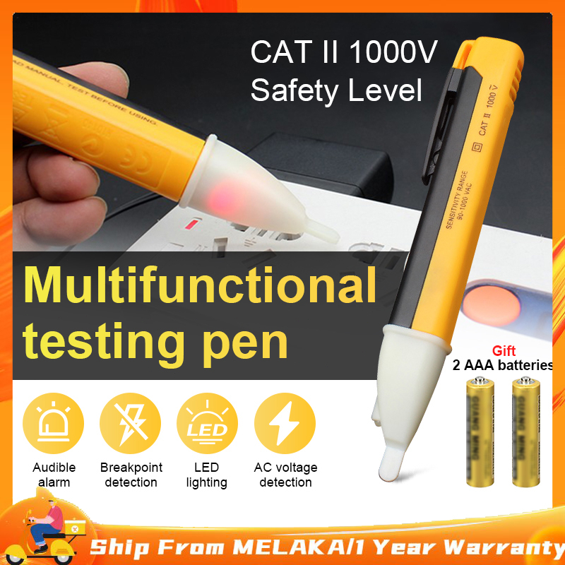 Electric Test Pen Stick Voltage Current Detector Api Tester Pen ...