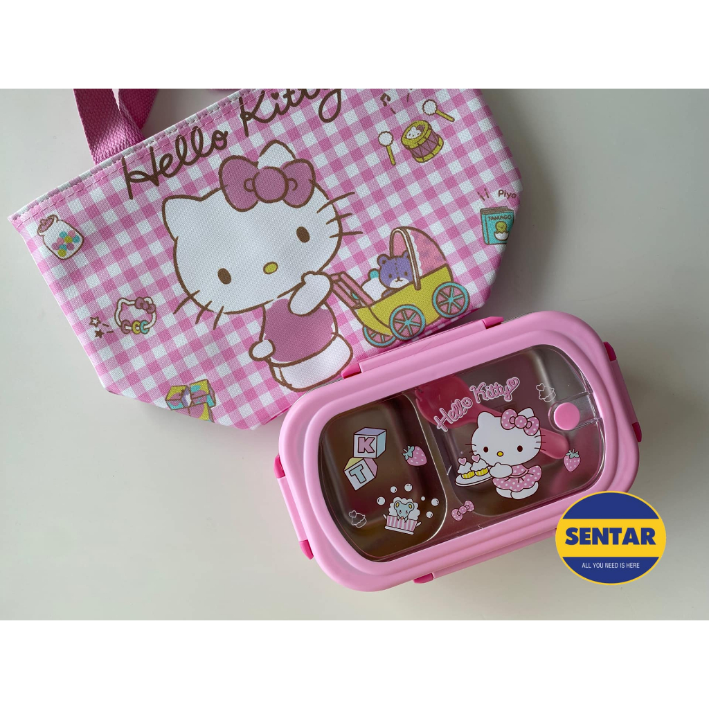 &nbsp;Hello Kitty Stainless Steel Lunch Box