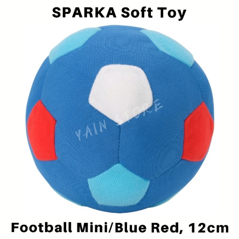 IKEA SPARKA Soft Toy, Football Mini/Blue Red, 12cm Shopee Malaysia