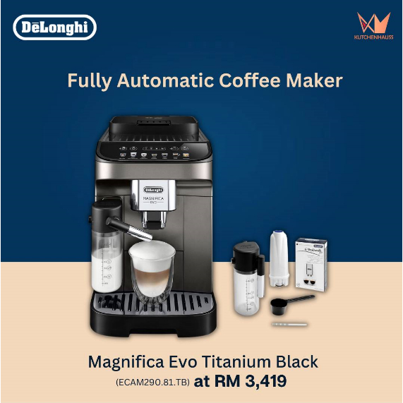Delonghi AUTOMATIC COFFEE MAKERS Magnifica Evo ECAM290.81.TB Shopee Malaysia
