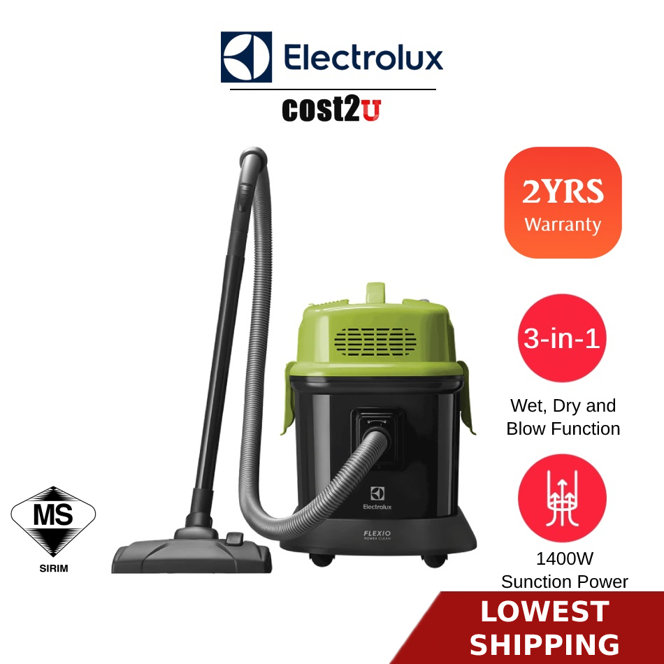 Electrolux 3In1 Flexio Power Wet & Dry Vacuum Cleaner (20L) Z823