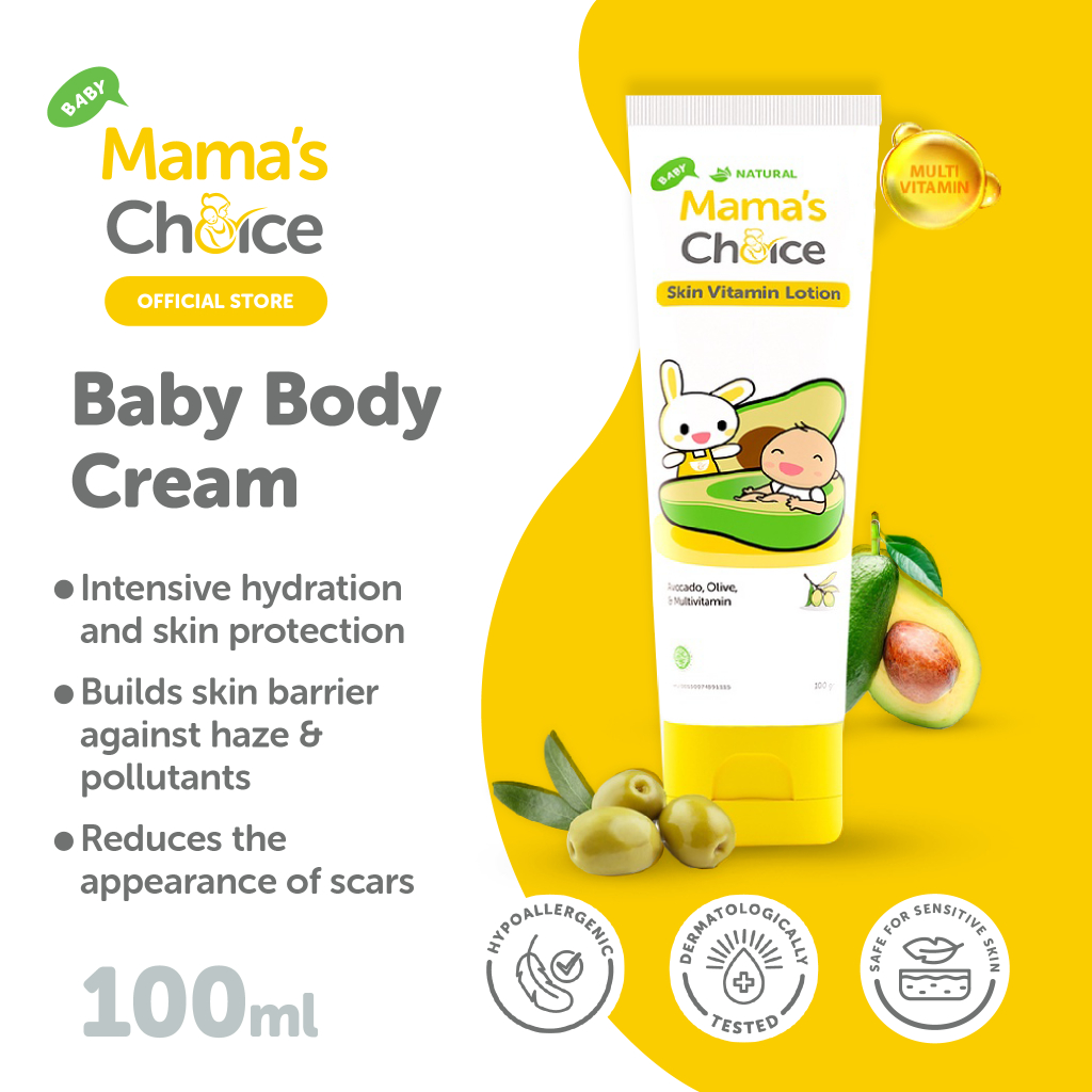 Mama's Choice Baby Body Cream Baby Body Lotion (Newborn Moisturizing