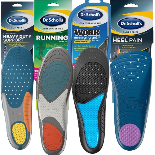 Men Shoes Scholl's Stabilizing Support Inserts For Flat Feet