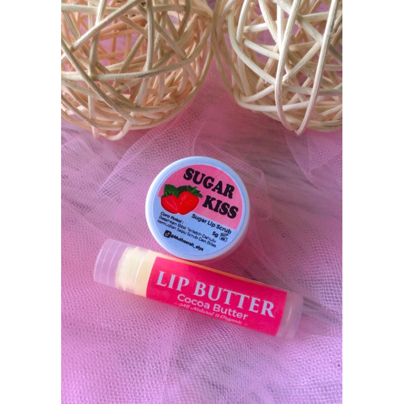 sugar kiss & lipbutter Homemade Shopee Malaysia
