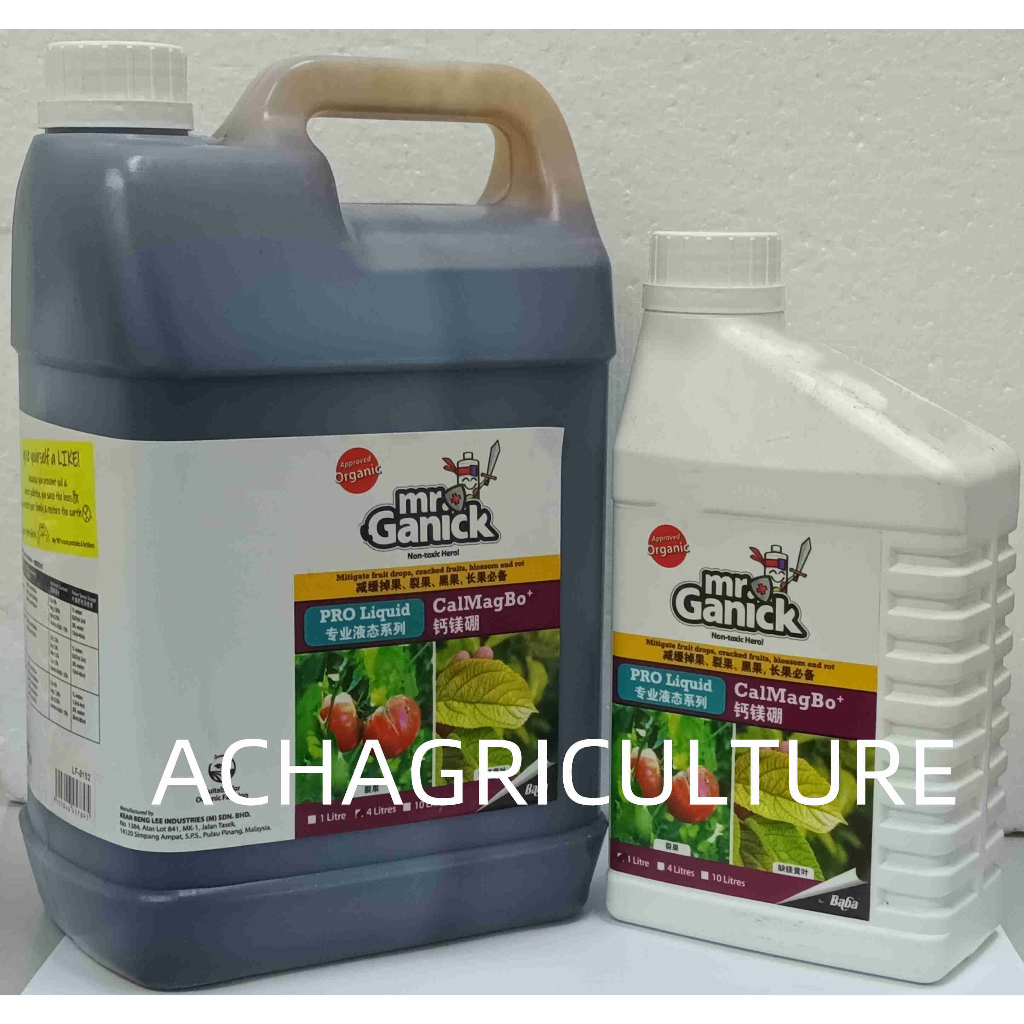 1LIT/ 4LIT | Baba Mr. Ganick PRO Liquid CalMagBo+ | Mitigate Fruits ...