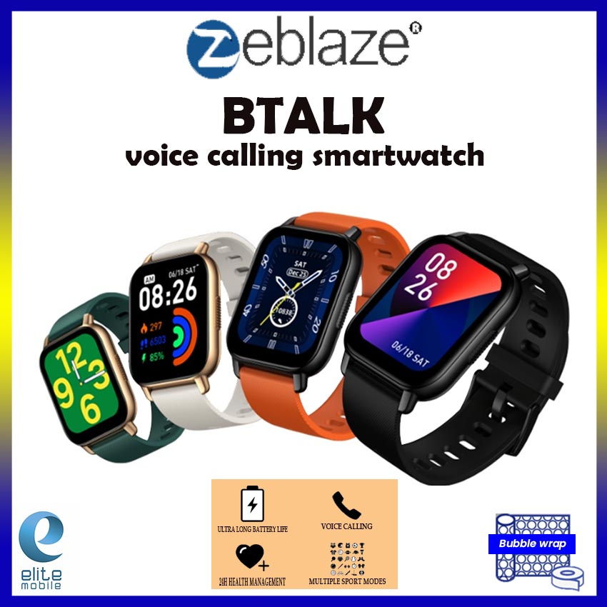 Zeblaze Btalk Smartwatch, World is Calling, 1.86