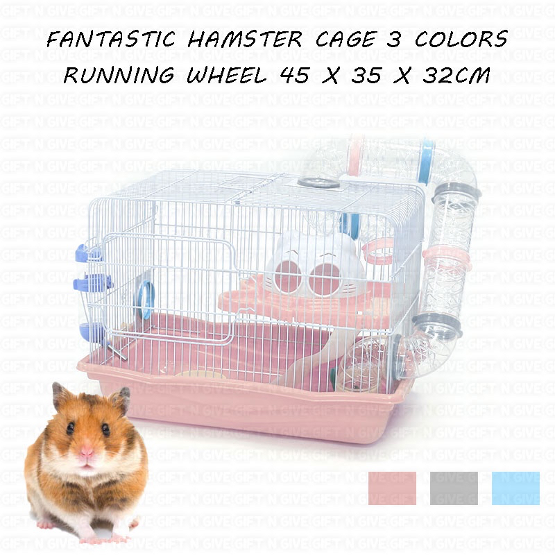 View of (READY STOCK) DAYANG PREMIUM HAMSTER CAGE TUNNEL/SANGKAR HAMSTER 45 x ...
